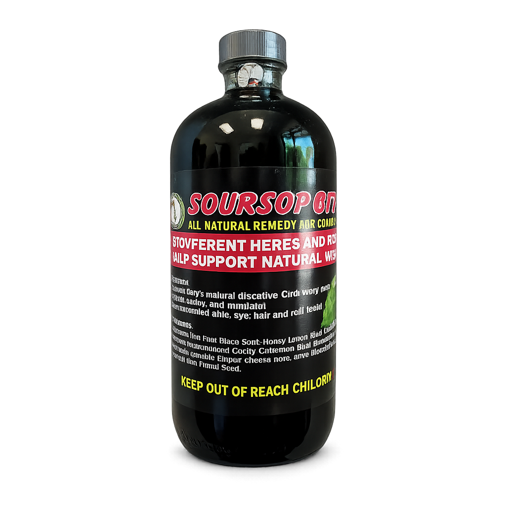 Soursop Herbal Bitters for Detox & Digestive Wellness