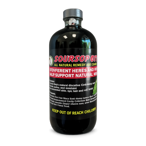 Soursop Herbal Bitters for Detox & Digestive Wellness