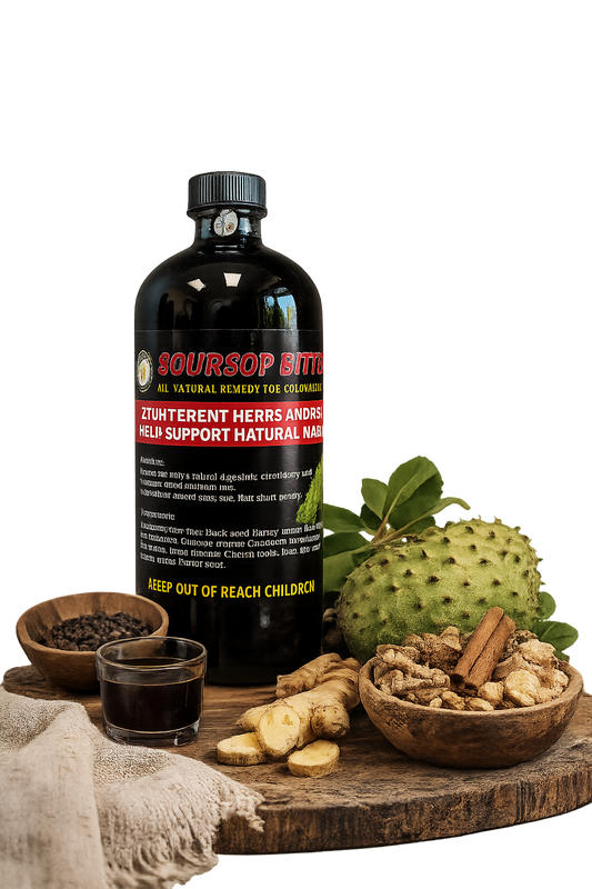 Soursop Herbal Bitters for Detox & Digestive Wellness
