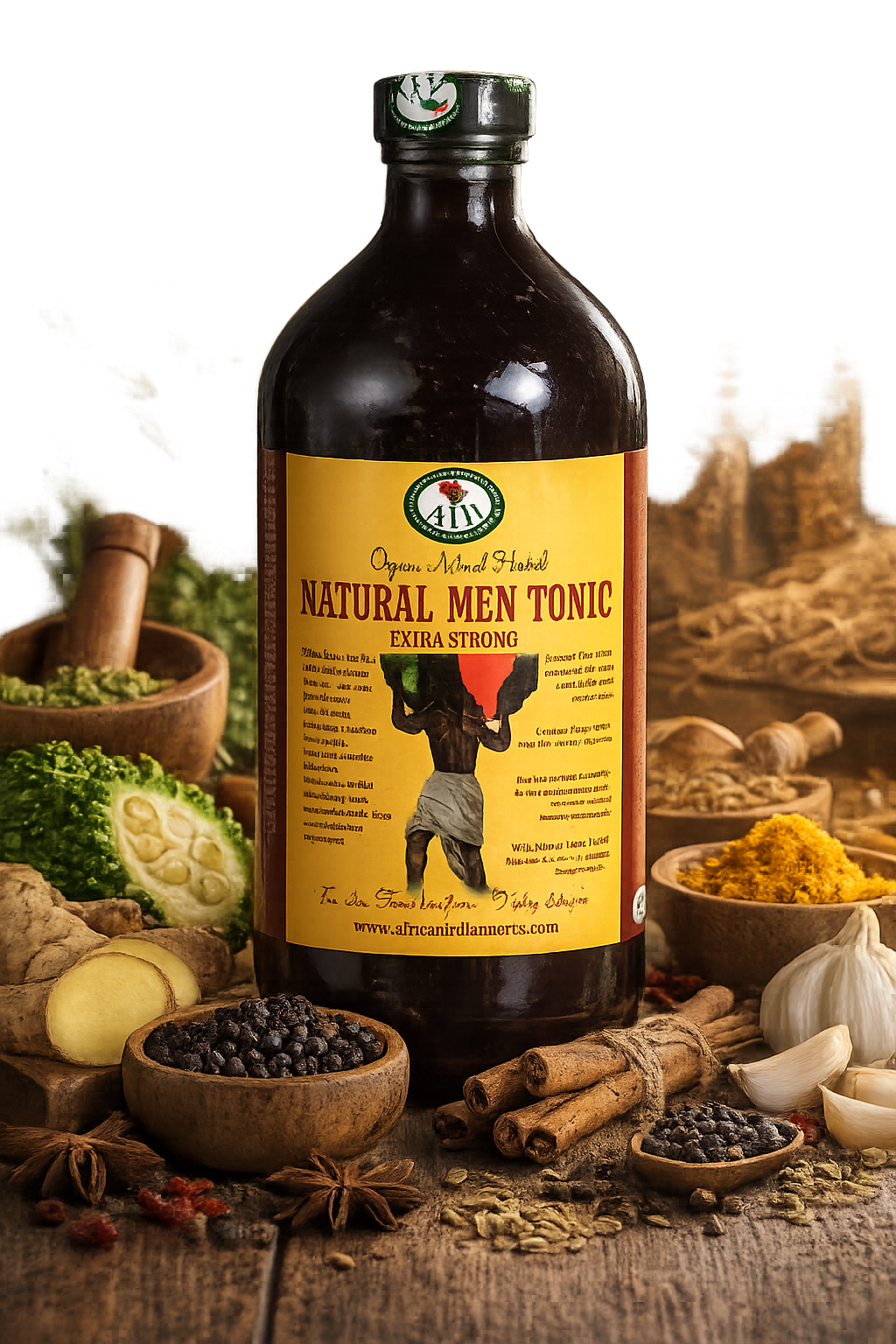 Men’s Herbal Bitters – Natural Energy & Vitality Support