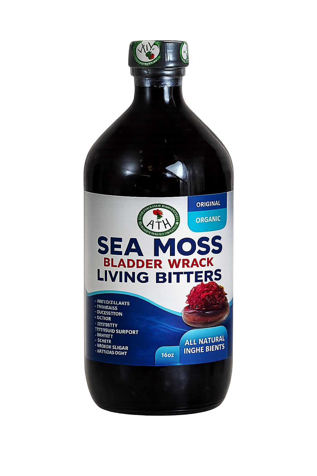 Sea Moss & Bladderwrack Bitters – Natural Mineral & Wellness Support