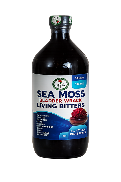 Sea Moss & Bladderwrack Bitters – Natural Mineral & Wellness Support