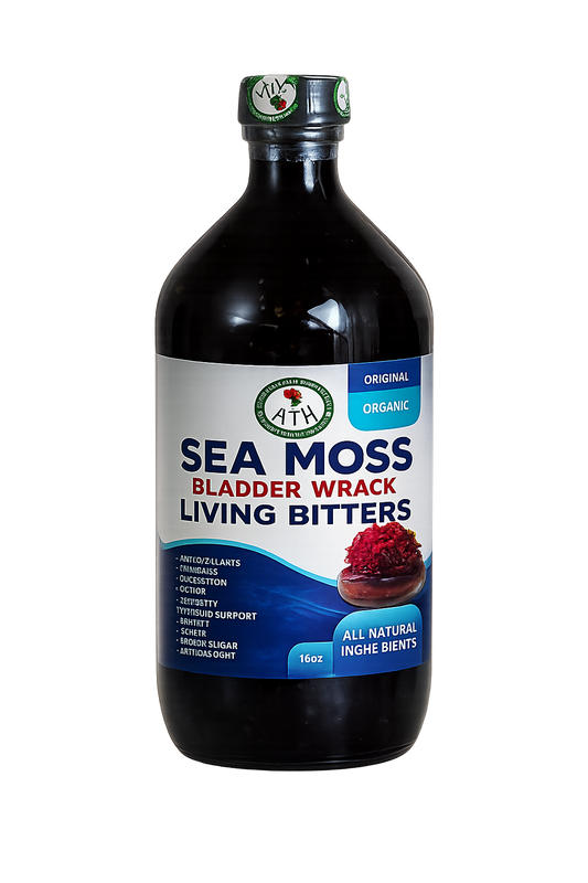 Sea Moss & Bladderwrack Bitters – Natural Mineral & Wellness Support