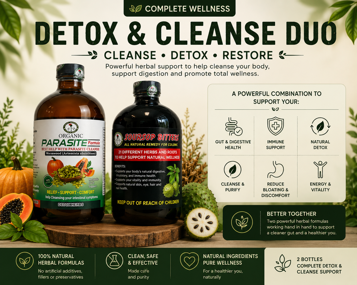 Botanical wellness Duo Bundle