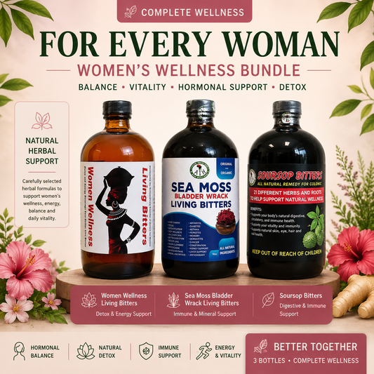 Women’s Wellness Herbal Bitters Bundle – Energy, Balance & Total Body Support (3 Bottles)